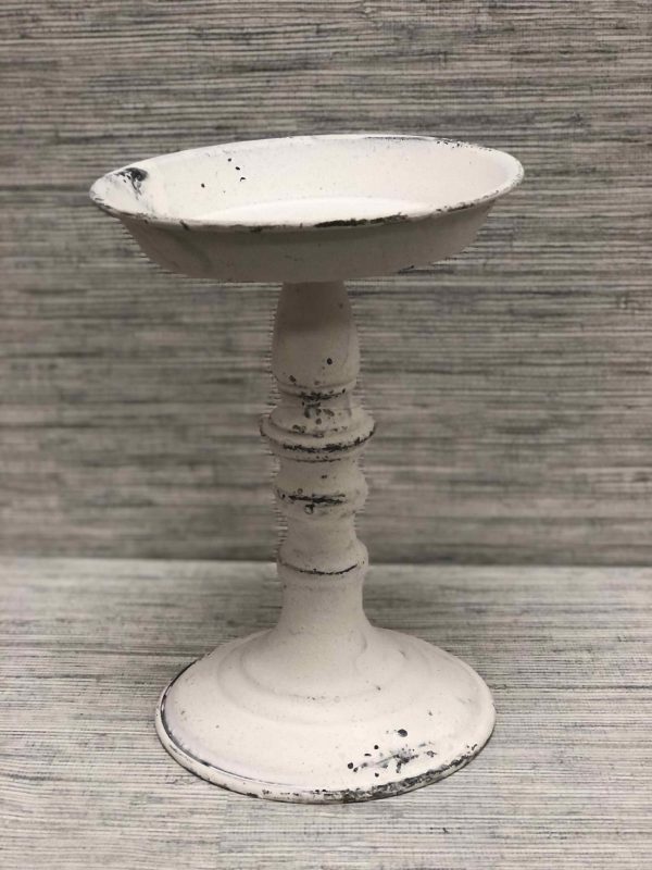 9 inch tin candle holder