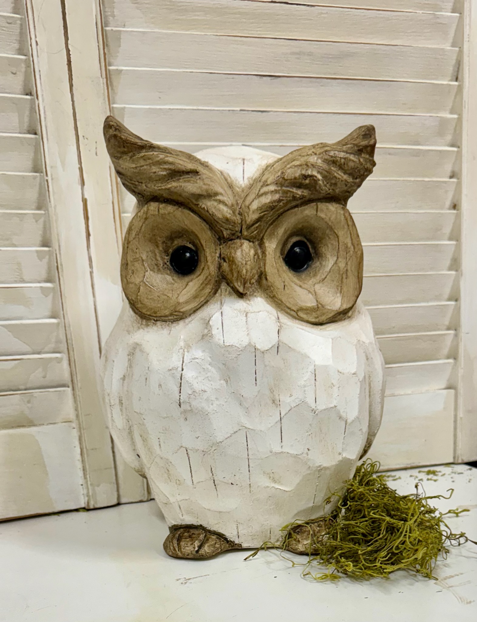 Carved Owl - PoppiesCove Inc.